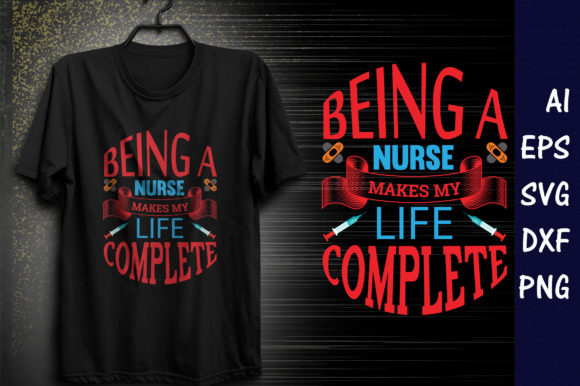 Being a Nurse, Makes My Life Complete Graphics