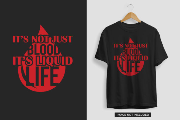 Blood Donation Tshirt Design: Graphics & Print Templates