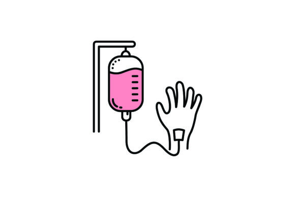 Blood Tranfusion Embroidery Design