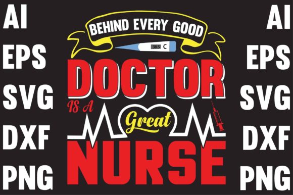 Doctor and Nurse T-Shirt Design Graphics