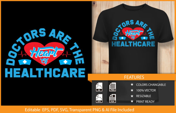 Doctors T-shirt Typography Vector Design