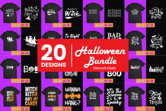 Halloween Mega T-Shirt Bundle