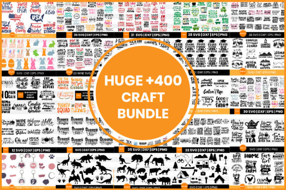 Huge 400 Craft Bundle