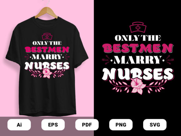 Marry Nurses T-shirts Design in 2 Color