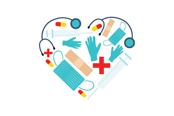 Medical Objects Heart Shape Crafts