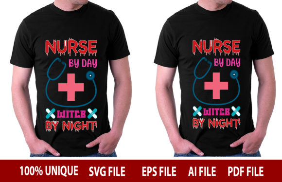 NURSE by DAY WITCB by NIGHT DESIGN
