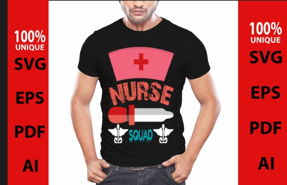 NURSE SQUAD DESIGN: Graphics & T-Shirt Designs