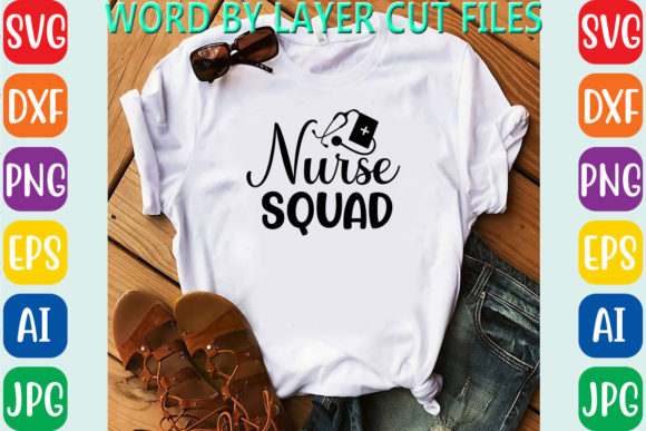 Nurse Squad2: Graphics for T-Shirt Designs