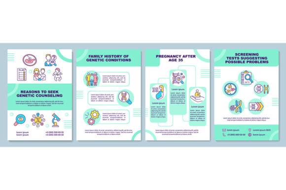 Reasons to Seek Genetic Counseling Graphics for Handmade Business